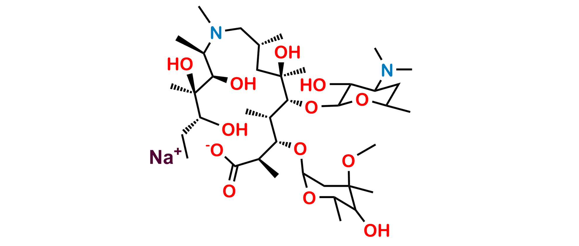Azithromycin Impurity 3 Sodium Salt